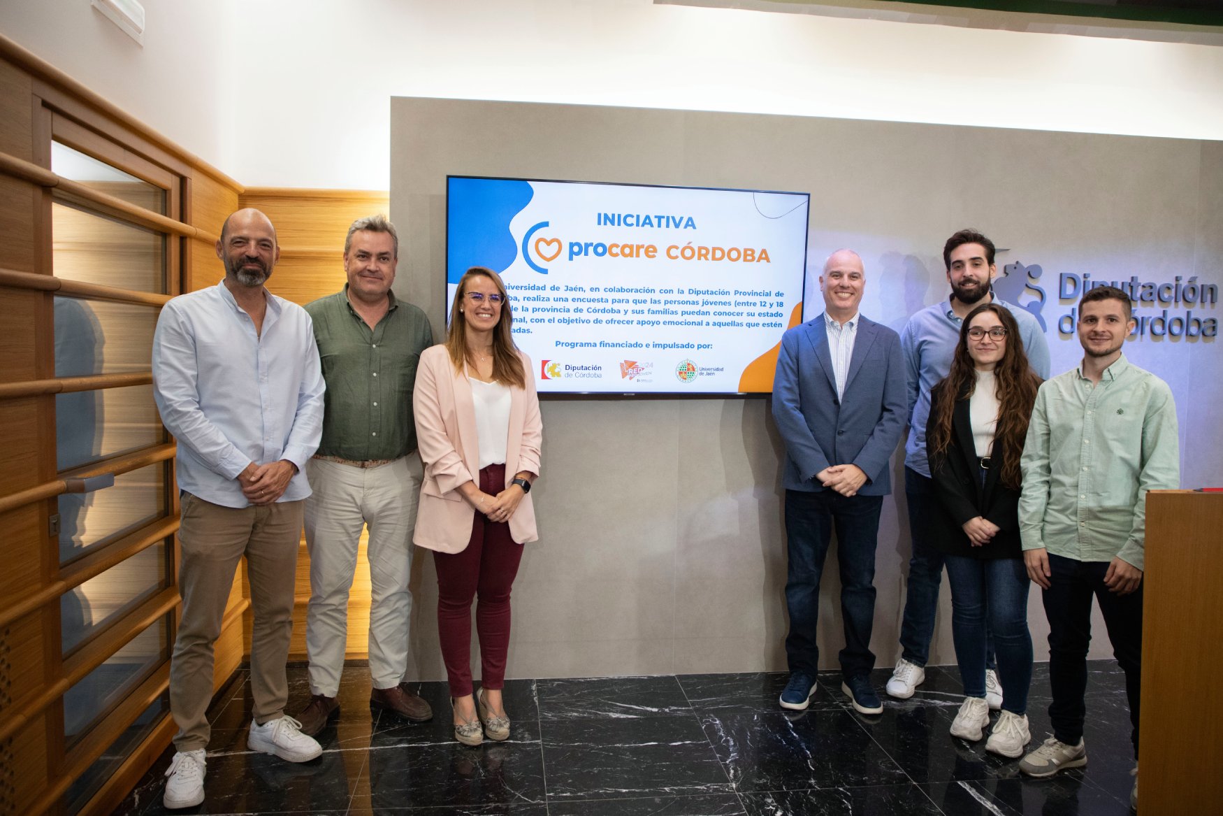 La Universidad de Jaén y la Diputación de Córdoba  trabajan en la promoción de la salud y el bienestar emocional de los jóvenes a través de la implementación de PROCARE